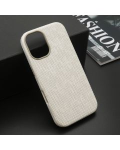 Futrola WOVEN TOUCH MagSafe za iPhone 17 (6.3) bela
