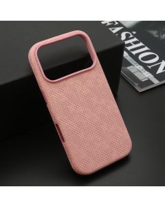 Futrola WOVEN TOUCH MagSafe za iPhone 17 Pro (6.3) roze