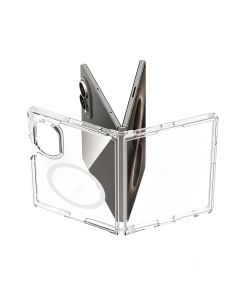 Futrola TRANSPARENT Z MagSafe za Samsung F971B Galaxy Z Fold 8 providna