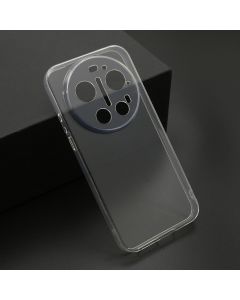 Futrola ULTRA TANKI PROTECT silikon za XIAOMI 17 ultra 5G providna (bela)