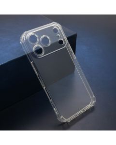 Futrola silikon CRASHPROOF za iPhone 17 Pro (6.3) providna (small camera)