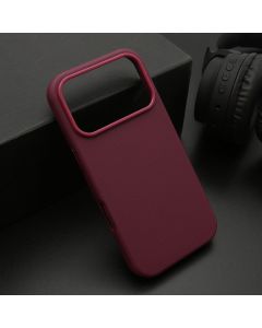 Futrola FROSTED SHIELD MagSafe za iPhone 18 Pro, tamno crvena
