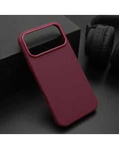 Futrola FROSTED SHIELD MagSafe za iPhone 18 Pro Max, tamno crvena