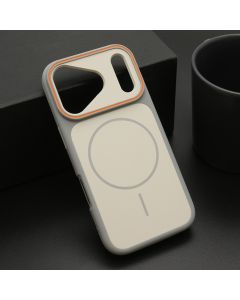 Maska za iPhone 17 Pro (63)/iPhone 18 Pro (63) CAMERA LOOK MagSafe siva