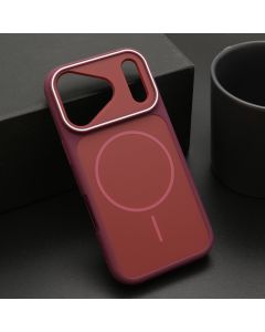 Maska za iPhone 17 Pro (63)/iPhone 18 Pro (63) dark cherry CAMERA LOOK MagSafe