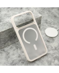 Futrola SHADOW MagSafe za iPhone 18 Pro Max, bela (big camera)