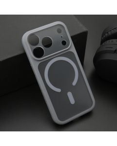 Futrola SHADOW MagSafe za iPhone 18 Pro, siva (small camera protection)