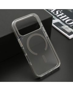 Futrola COLOR CLEAR MagSafe za iPhone 18 Pro, siva