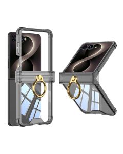Futrola RING LINES II za Samsung F751B Galaxy Z Flip 8 5G, crna