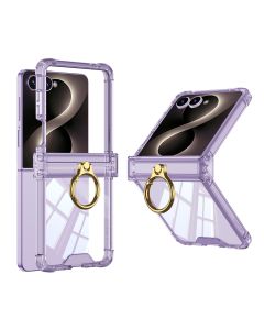 Futrola RING LINES II za Samsung F751B Galaxy Z Flip 8 5G, ljubičasta