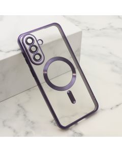 Maska za Samsung Galaxy A57 5G ljubičasta CAMERA PROTECT MagSafe