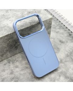 Futrola COLOR METAL MagSafe za iPhone 18 Pro, svetlo plava