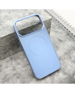 Futrola COLOR METAL MagSafe za iPhone 18 Pro Max, svetlo plava