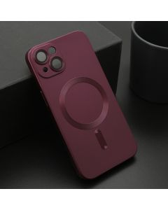 Maska za iPhone 13 (61) cherry red ELEGANT MAGSAFE