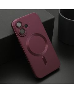 Maska za iphone 16 (61) cherry red ELEGANT MAGSAFE