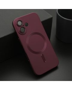 Maska za iPhone 17 (63) cherry red ELEGANT MAGSAFE