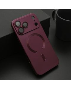 Maska za iPhone 17 Pro Max (69) cherry red ELEGANT MAGSAFE