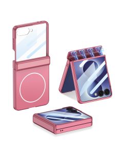 Futrola SMOOTH MagSafe za Samsung Galaxy Z Flip 8 5G (GKK case), koralno crvena