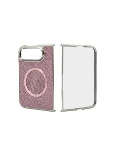 Maska za iPhone DUO SHINING MagSafe roze