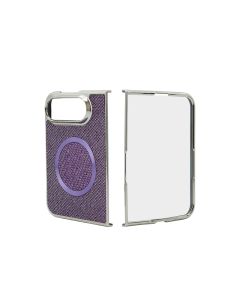 Maska za iPhone DUO ljubicasra SHINING MagSafe
