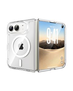 Maska za iPhone DUO TRANSPARENT MagSafe providna