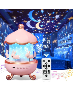 Projektor, muzička kutija i noćna lampa sa 6 motiva