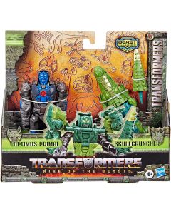 TRANSFORMERS Rice of the Beast Optimus Primal Skullcruncher