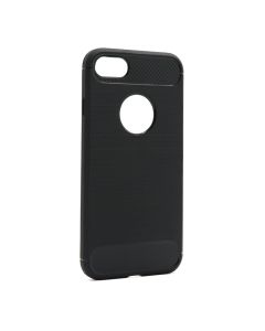 Maska silikon Brushed za iPhone 7/8/SE (2020/2022), crna - F46721
