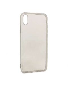 Maska Ultra tanki Protect silikon za iPhone XS Max siva - F64363