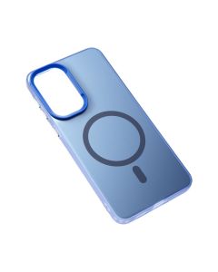 Maska za Samsung A376B Galaxy A37 5G plava Magsafe Clear