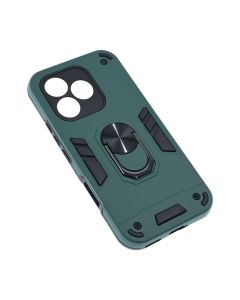 Maska za Honor 600 Lite Hard Ring tamno zelena