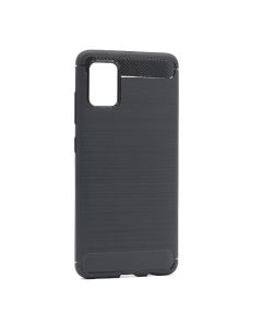 Maska silikon Brushed za Samsung A515F Galaxy A51, crna - F83861