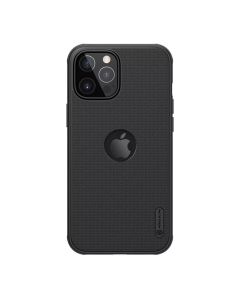 NILLKIN Maska Super Frost Pro za iPhone 12/12 Pro, crna - F88575