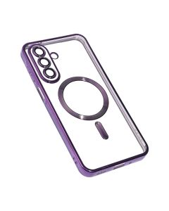 Maska za Samsung Galaxy A27 5G ljubicasta Magsafe Lux