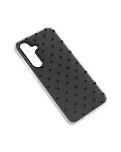 Maska za Samsung S731B Galaxy S25 Fe crna Dotty Pop