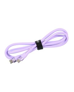 Data kabl REMAX Bintrai RC-C139 Fast charging 60W Type C na Type C 1.2M ljubicasti - 223631