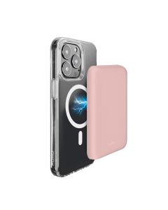 PURO Eksterna baterija MagSafe 4200 mAh roze - 223997