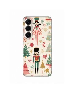 Maska za Samsung S931B Galaxy S25 Vintage Christmas Silikonska Print