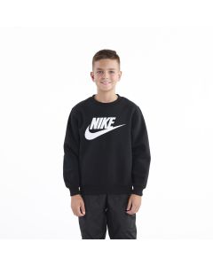 NIKE Duks K Nsw Club Flc Crew Ls Hbr BG - FD2992-010L