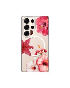 Maska za Samsung S938B Galaxy S25 Ultra Hibiscus Print Magsafe