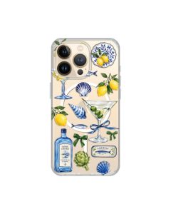 Maska za iPhone 13 Pro 6.1 Mediterranean Martini Print Magsafe