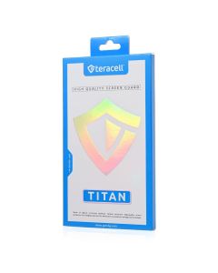 Zastitno staklo Tempered glass Teracell Titan 2.5D za Xiaomi 17T crni (fingerprint unlock)