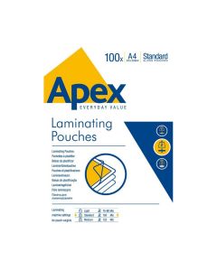 FELLOWES Folija za plastificiranje 100my A4 sjajna pk100 Apex 6003301 - 000019375