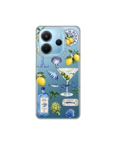 Maska za Xiaomi Redmi Note 14 4G (SRB) Mediterranean Martini Silikonska Print