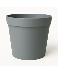 Saksija Melrose fi50, sa prstenom, siva boja