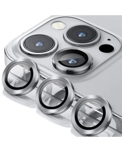 Zaštita za kameru Ring za Iphone 13 Pro/13 Pro Max, srebrna - FL10615