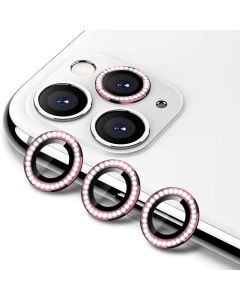 Zaštita za kameru Diamond Premium za Iphone 11 Pro/11 Pro Max, roza - FL10649