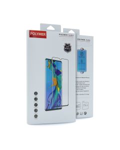 Folija za zaštitu ekrana Polimer Nano za iPhone 15 Pro Max, crna - FL10913