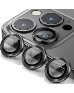 Zaštita za kameru Ring za iPhone 15 Pro Max, crna - FL10929