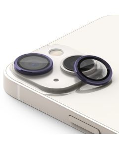 Zaštita za kameru Ring za iPhone 15/iPhone 15 Plus, ljubičasta - FL10964
